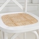 preview thumbnail 26 of 38, Colmar Classic Traditional X-Back Wood Rattan Dining Chair, Natural (Set of 2) by JONATHAN Y