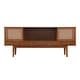 preview thumbnail 16 of 23, SEI Furniture Mid-century Modern TV Stand Media Console for TV's up to 68"