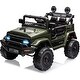 preview thumbnail 1 of 40, 12V Kids Ride On Truck with Remote Control Green