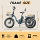 preview thumbnail 10 of 34, DoCred 20"x4" Fat Tire Electric Tricycle, 48V 500W with 7 Speed Ebike