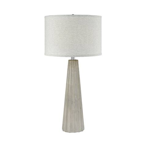 Castlestone Table Lamp in Polished Concrete