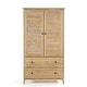 preview thumbnail 8 of 21, Grain Wood Furniture Greenport 2-door Armoire Brushed Driftwood