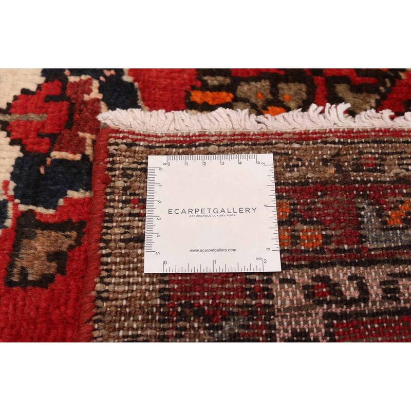 ECARPETGALLERY Hand-knotted Anadol Red Wool Rug - 4'3 x 9'11