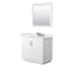 Option White, Nickel Trim, White Quartz Top