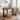 63" Rectangular Bar Table, Counter Height Home Bar Unit, Large Wood Kitchen Dining Pub Table with Footrest