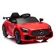 preview thumbnail 11 of 29, Leadzm Dual Drive 12V 4.5Ah With 2.4G Remote Control Mercedes-Benz Sports Car Red