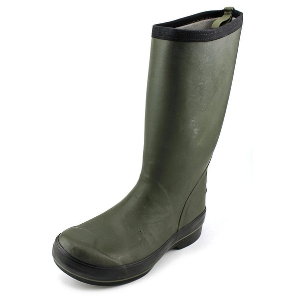 Bogs Highliner Tall Men Round Toe Synthetic Green Rain Boot
