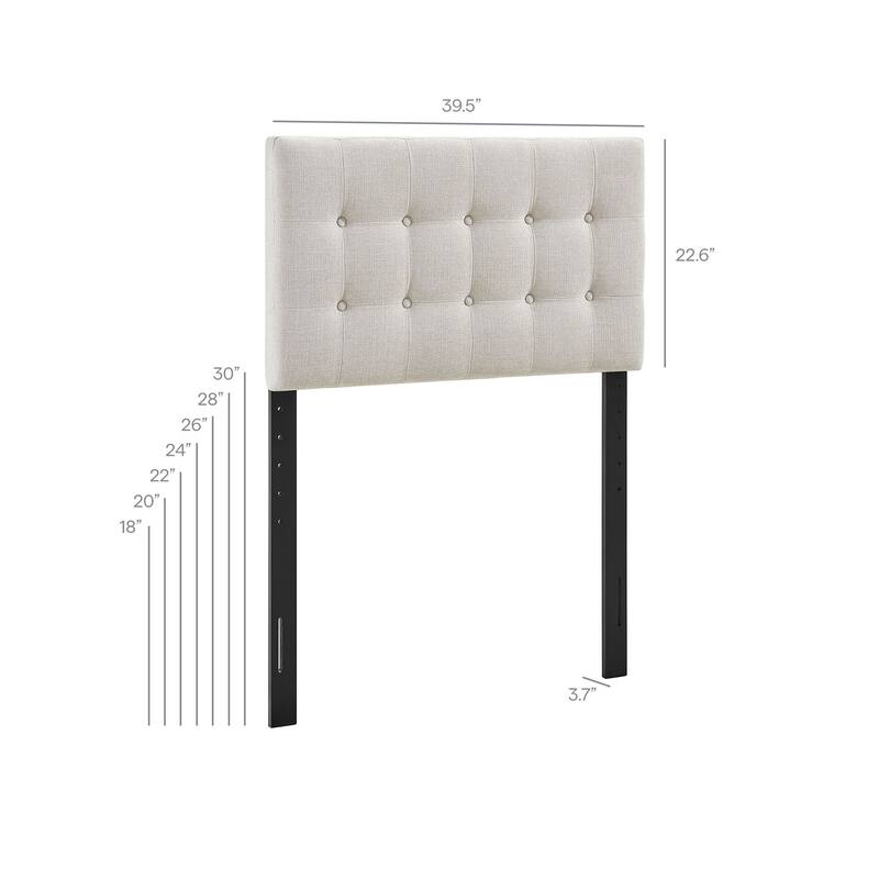 Emily Upholstered Fabric Headboard