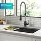 preview thumbnail 78 of 148, Kraus Britt Commercial 3-Function 1-Handle Pulldown Kitchen Faucet