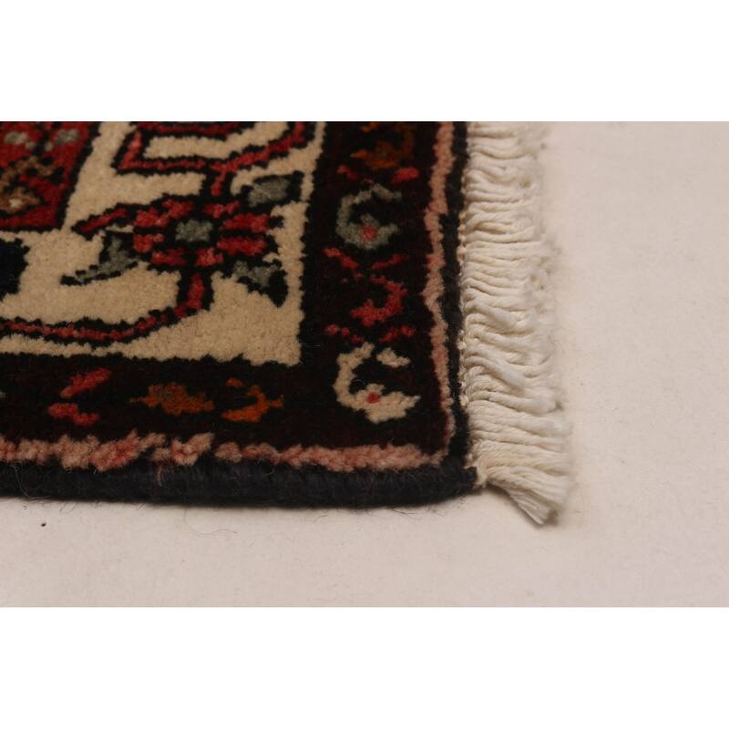 ECARPETGALLERY Hand-knotted Anadol Navy Wool Rug - 3'8 x 16'9