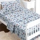 preview thumbnail 16 of 96, 3-Piece Cotton Toddler Sheet Set for Kids Boys & Girls (Animals, Fish, Sports, Floral)