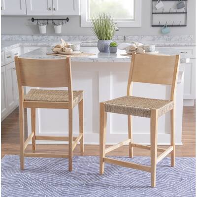 Linon Caelan Counter Stool (Set of 2)