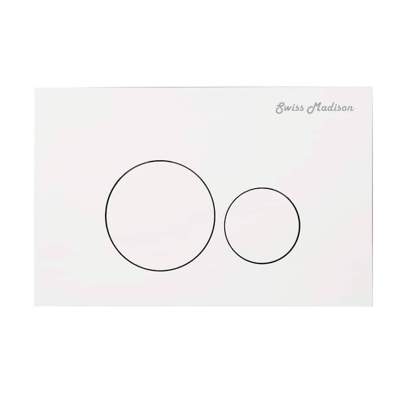 Ivy Wall Hung Elongated Toilet Bundle, Glossy White