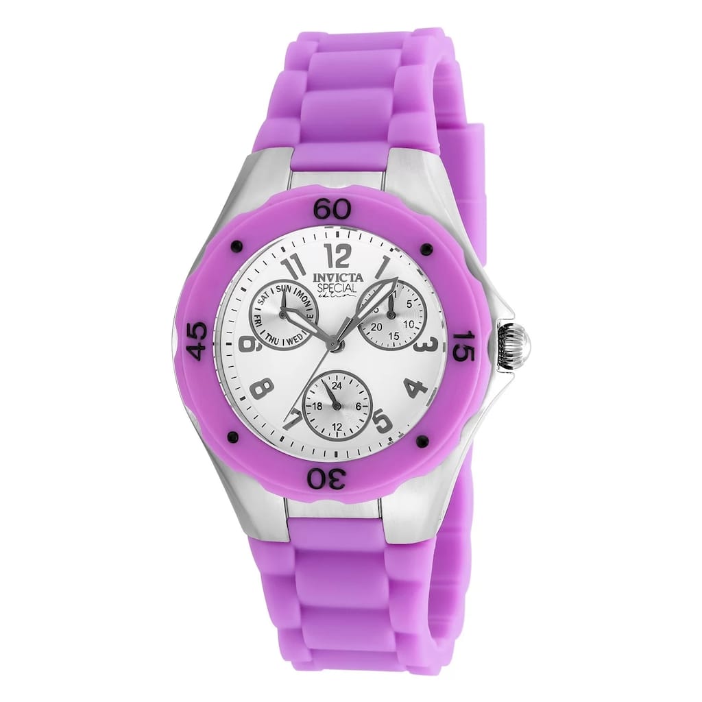 Invicta Women's 18790 Angel Quartz Chronograph White Dial Watch