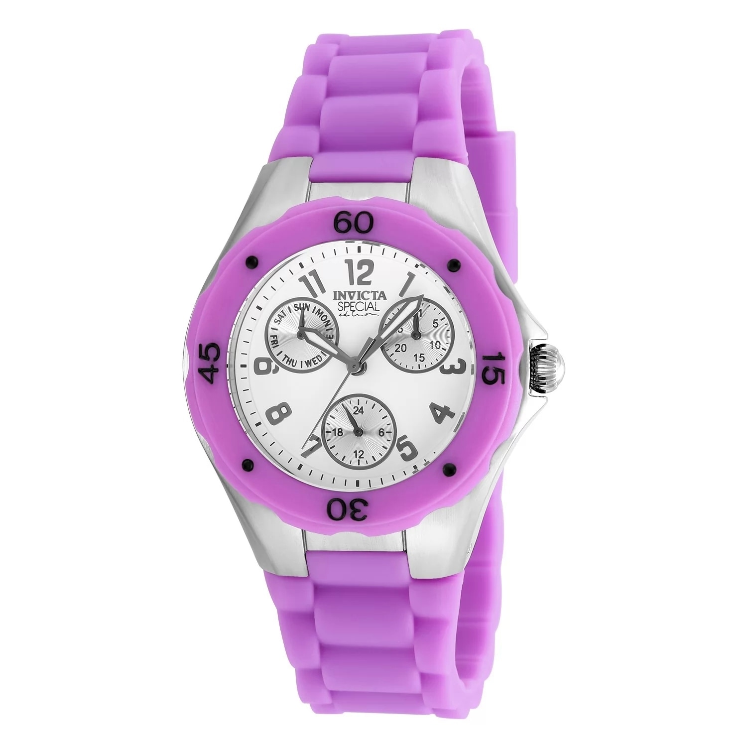 Invicta Women's 18790 Angel Quartz Chronograph White Dial Watch