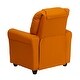 preview thumbnail 79 of 139, Contemporary Kids Recliner with Cup Holder and Headrest