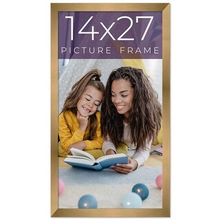 14x27 Bronze Real Wood Picture Frame Width 0.75 inches | Interior - Bed ...