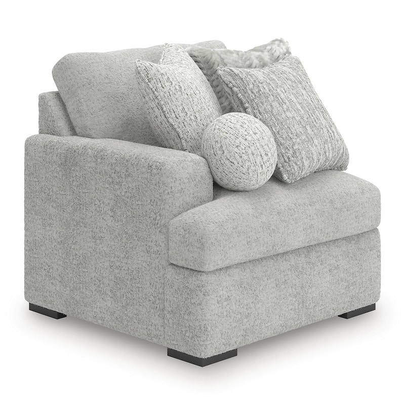 Signature Design by Ashley Snodoodle Gray 10-Piece Sectional - 144" W x 113" D x 40" H