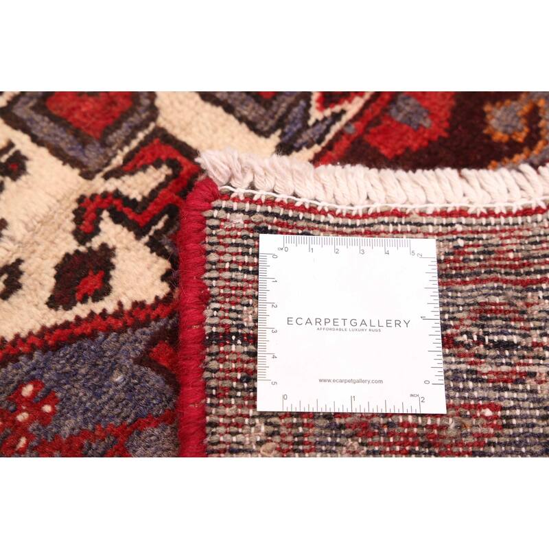 ECARPETGALLERY Hand-knotted Anadol Red Wool Rug - 3'3 x 6'4