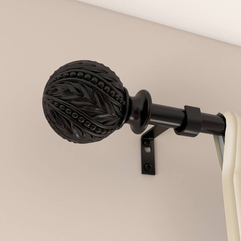 Modern Farmhouse Extendable Curtain Rod with Final Set