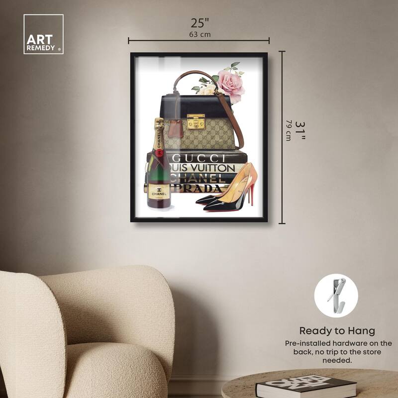 Let's Go Out Tonight Shadowbox by Art Remedy