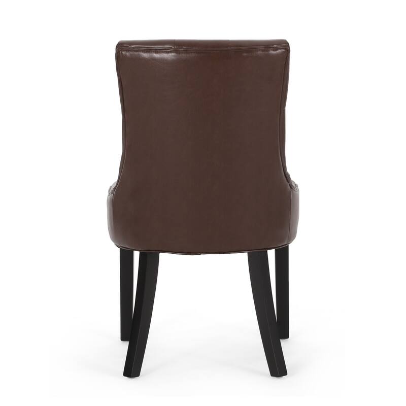 Cheney Tufted Dining Chairs (Set of 4) by Christopher Knight Home