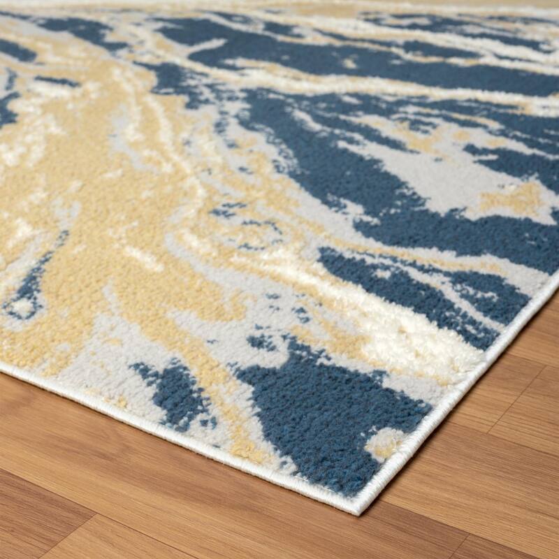 Luxe Weavers Abstract Swirl Area Rug, Indoor Carpet Bed Bath & Beyond