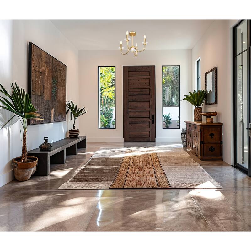 Z-Lite 352-4SF Allistair 4 Light 20" Wide Semi-Flush Ceiling Fixture