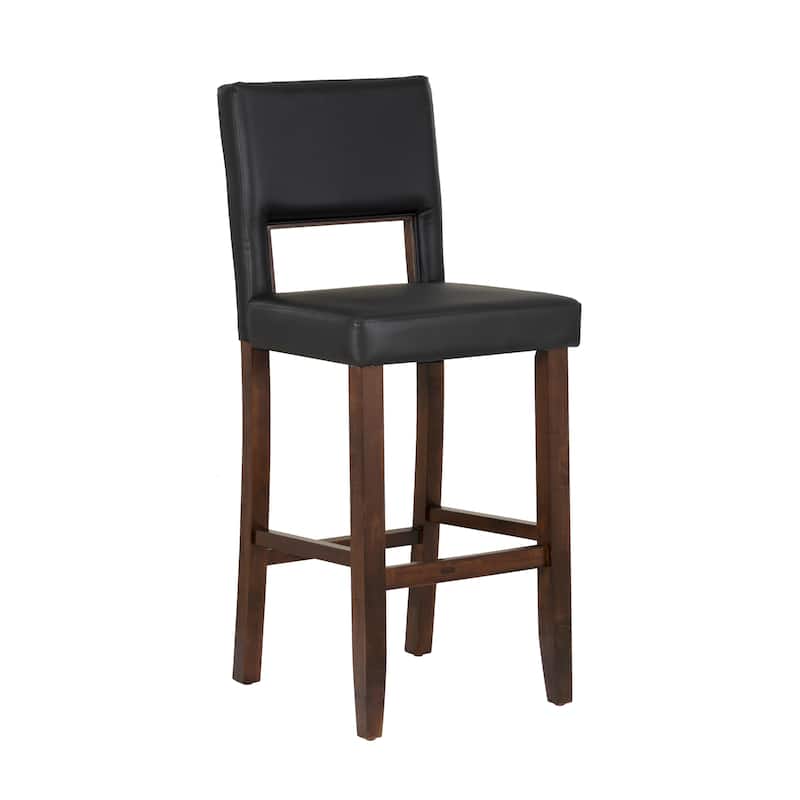 Linon Warren Faux Bar Stool