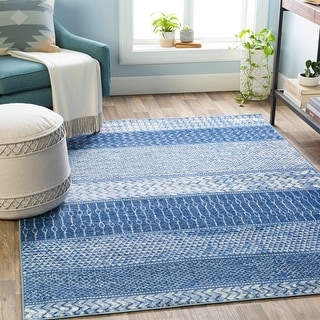 Lovato Bohemian Block Print Area Rug