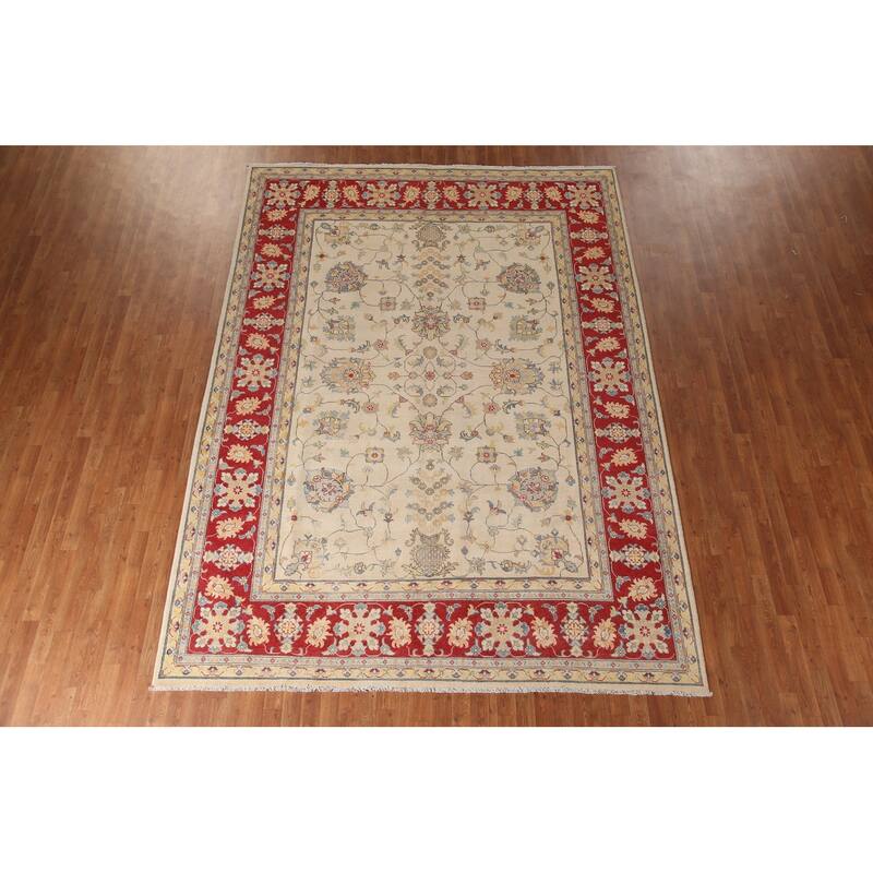 Traditional Kazak Oriental Area Rug Handmade Wool Carpet - 8'4" x 10'5"