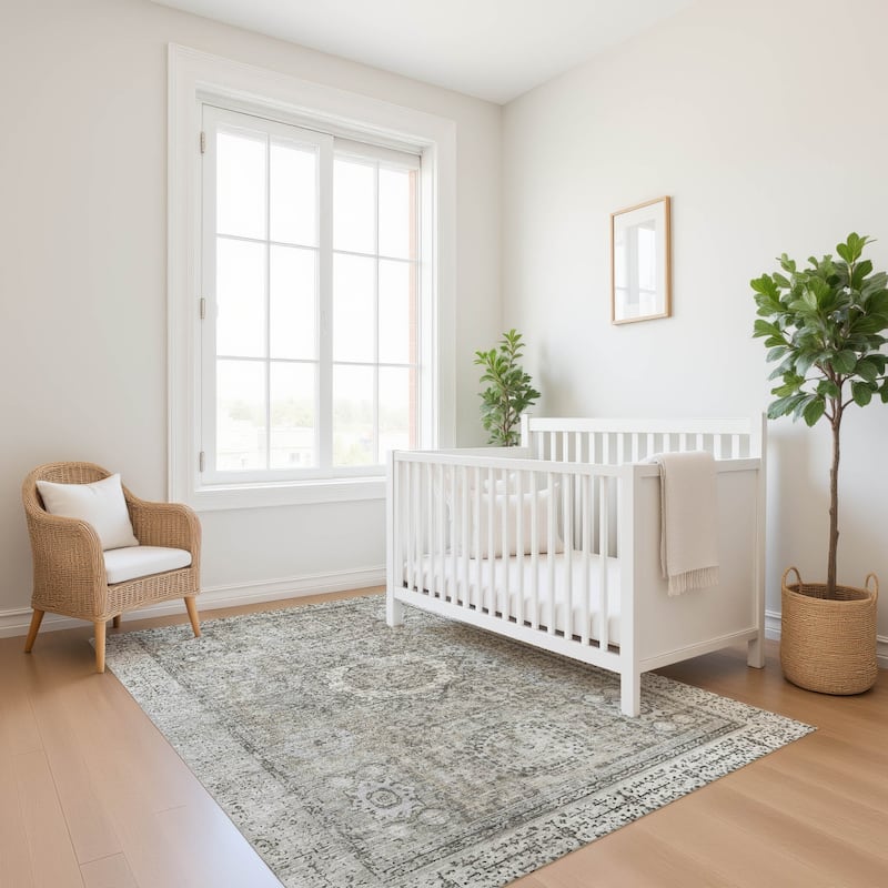 Premium Washable Super Soft Vintage Traditional Mayfield Rug