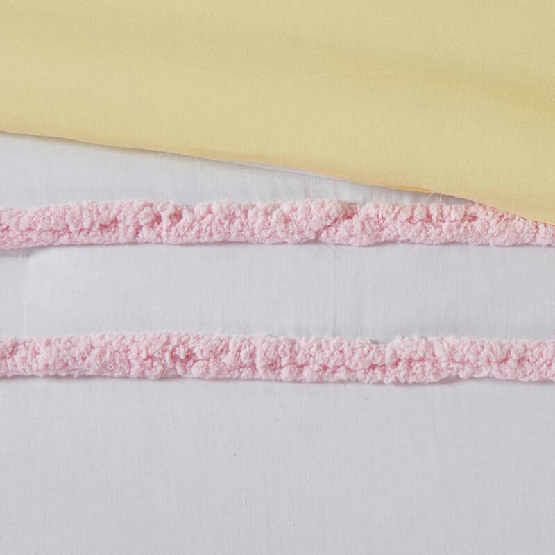 Mackenzie Cotton Comforter Set with Chenille Trim by Intelligent Design Kids