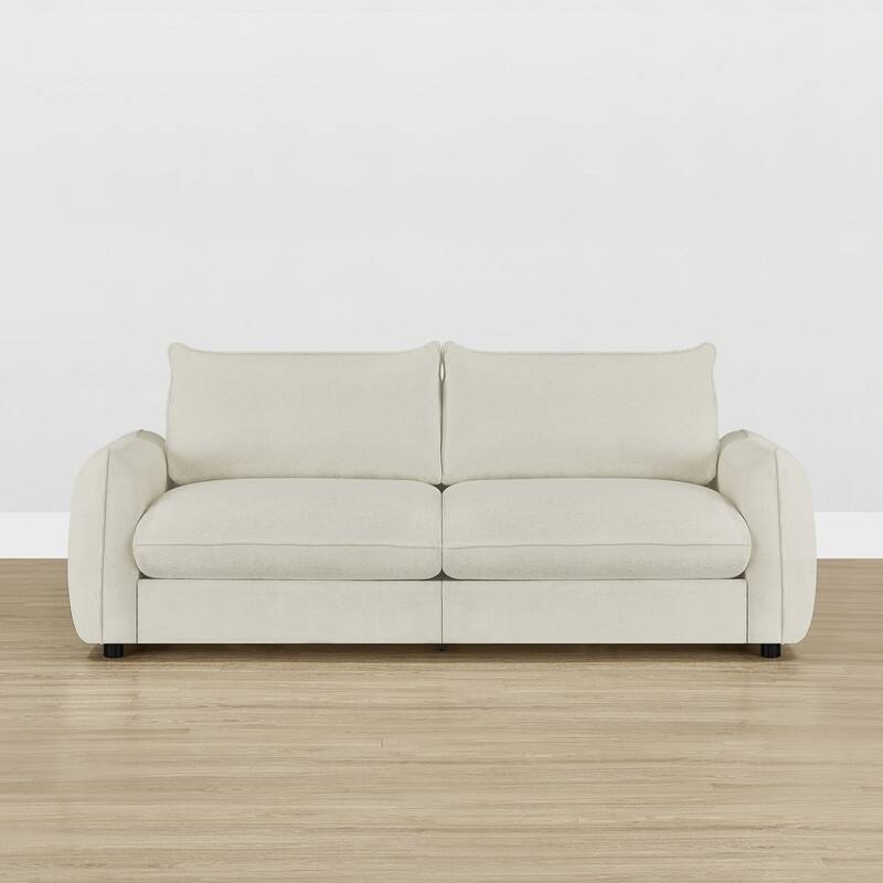 Spruce & Spring 2 Seat High Back Loveseat Sofa for Living Room