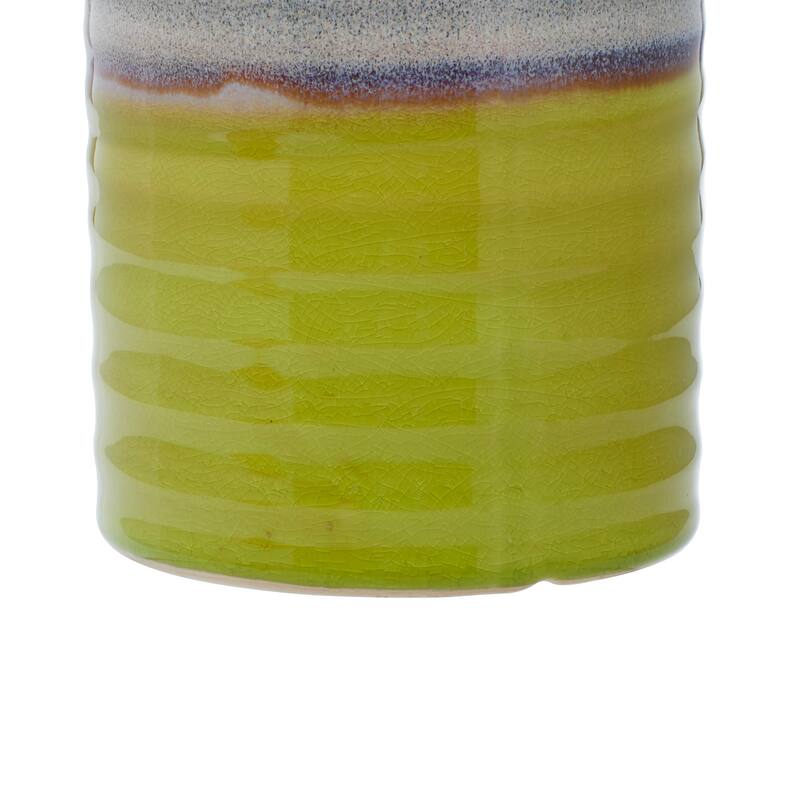 Porcelain Coastal Planter (Set of 3) - S/3 9", 7", 6"H