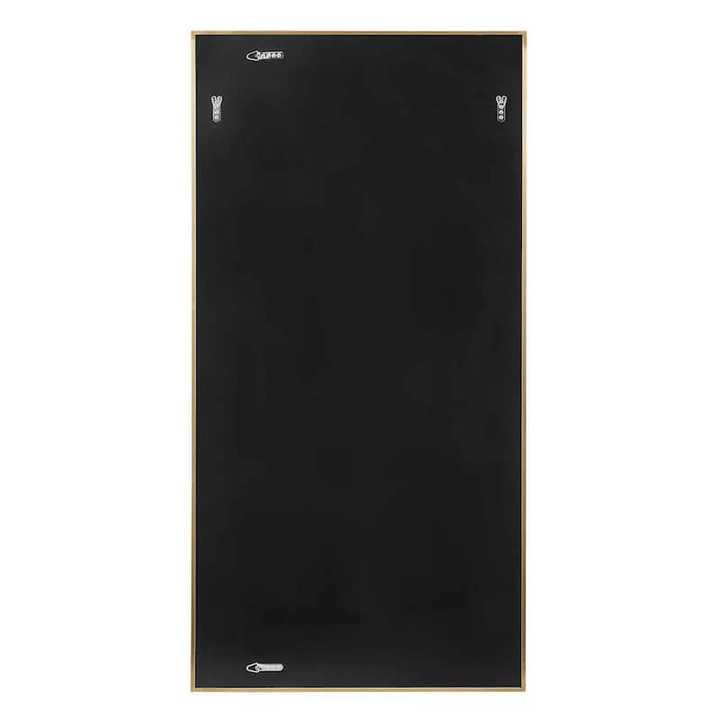 Uttermost 08252 Wrenton 30"W x 60"H Rectangular Flat Stainless Steel