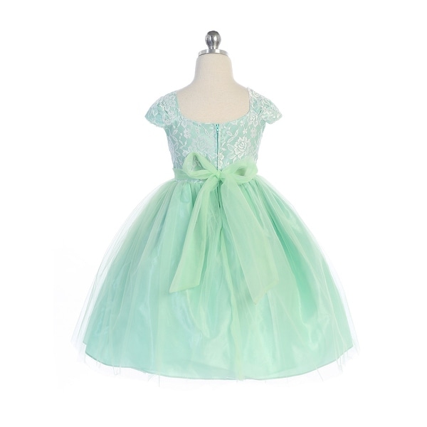 green easter dress