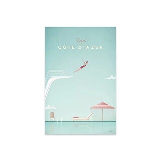 Cote d'Azur Print On Acrylic Glass by Henry Rivers - Bed Bath & Beyond ...