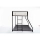 preview thumbnail 17 of 16, Twin Full Bunk with White Mesh Guard Rail
