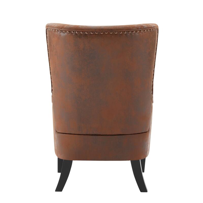 HI-BACK Studded Chair,Arm Chair,Living-room, Study and Bedroom
