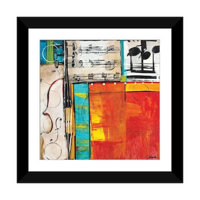 iCanvas "Sheet Music II" by Liz Jardine