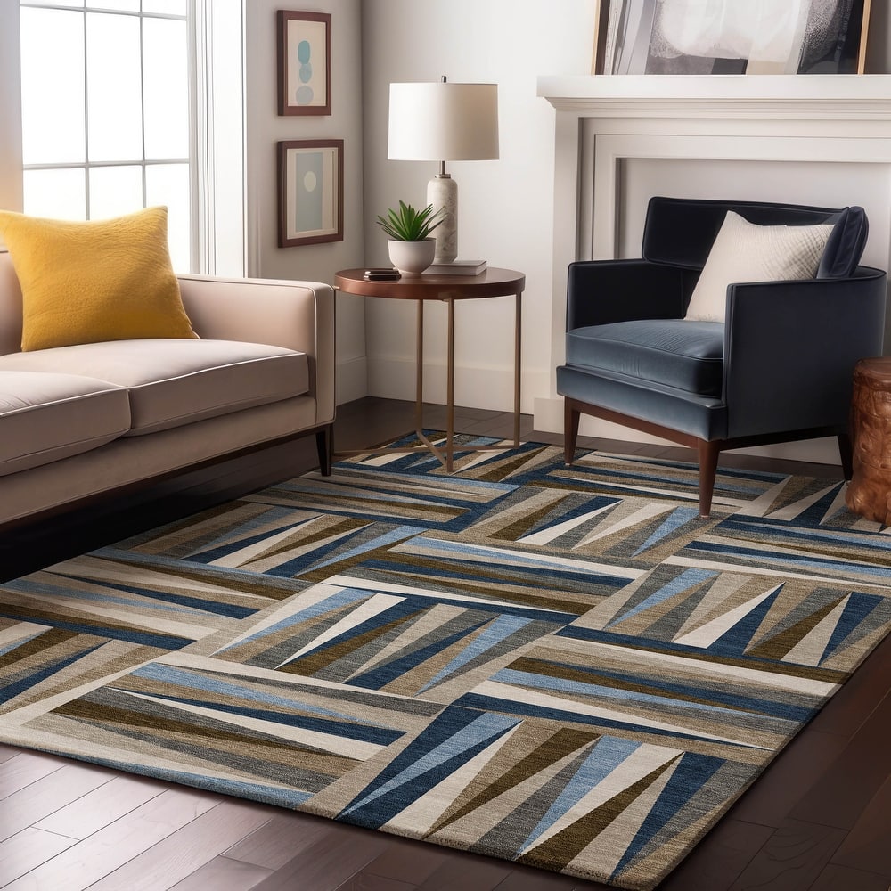 Premium Washable Super Soft Modern Glase Mayfield Rug