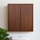 preview thumbnail 10 of 49, Teamson Home 22 in Wooden Bathroom Wall Cabinet, Wood Organizer for Bathroom, Kitchen, Laundry, Space Saving Furniture