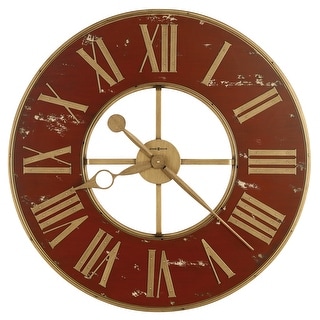 Howard Miller Boris Old World, Vintage, Antique, and Transitional Style Gallery Wall Clock, Reloj De Pared