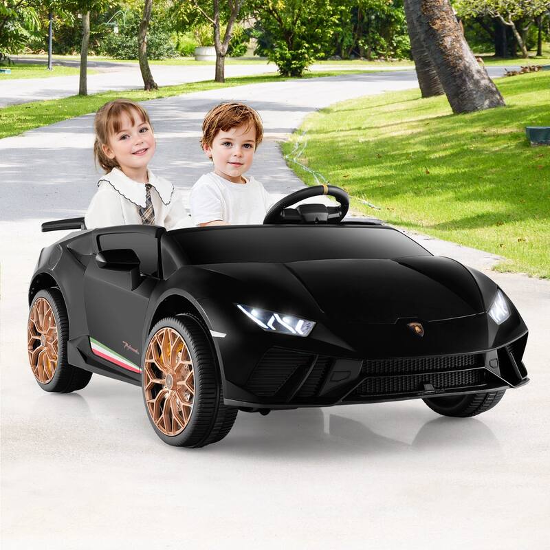 24V Battery Powered Ride-On Toy Car for Kids 3-8 with Parental Remote and Adjustable Speed - 54" x 31.5" x 19.5" (L x W x H)
