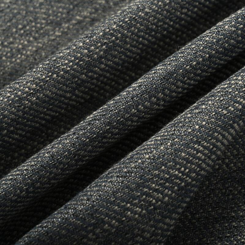 Accent Sofa 3-Seater Sofa Couch with Wood Legs, Modern Settee Couch Charcoal Upholstered Sofa for Living Room