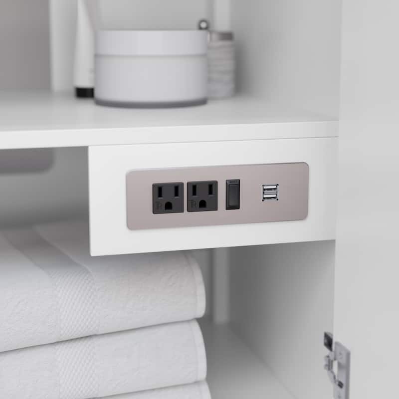 Wyndham Collection WCF4141-60S-VCA-US3M58 Strada 60" Free Standing