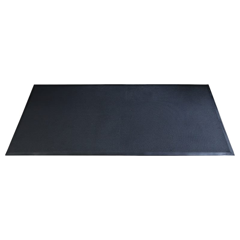 Rubber-Cal Rubber "BBQ Under Grill Mat" - 5mm x 72" x 32" - 32in x 72in