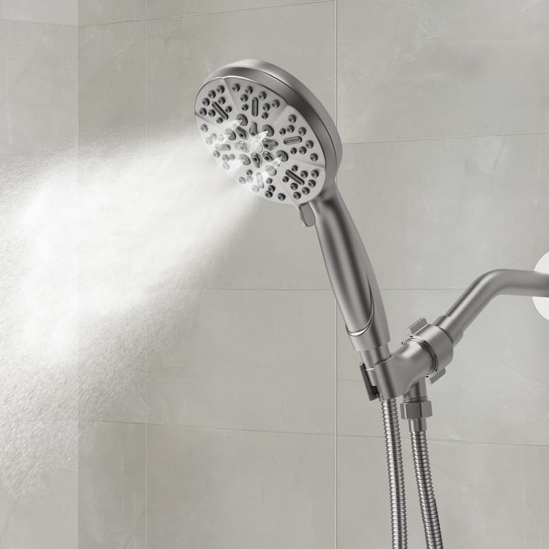 5 Spray Setting High Pressure Handheld Shower Head with Hose