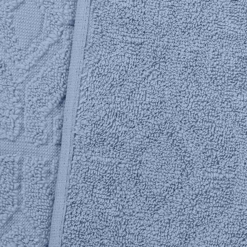 Modern Threads 6-Piece Yarn Dyed Diamond Gate Jacquard Towel Set